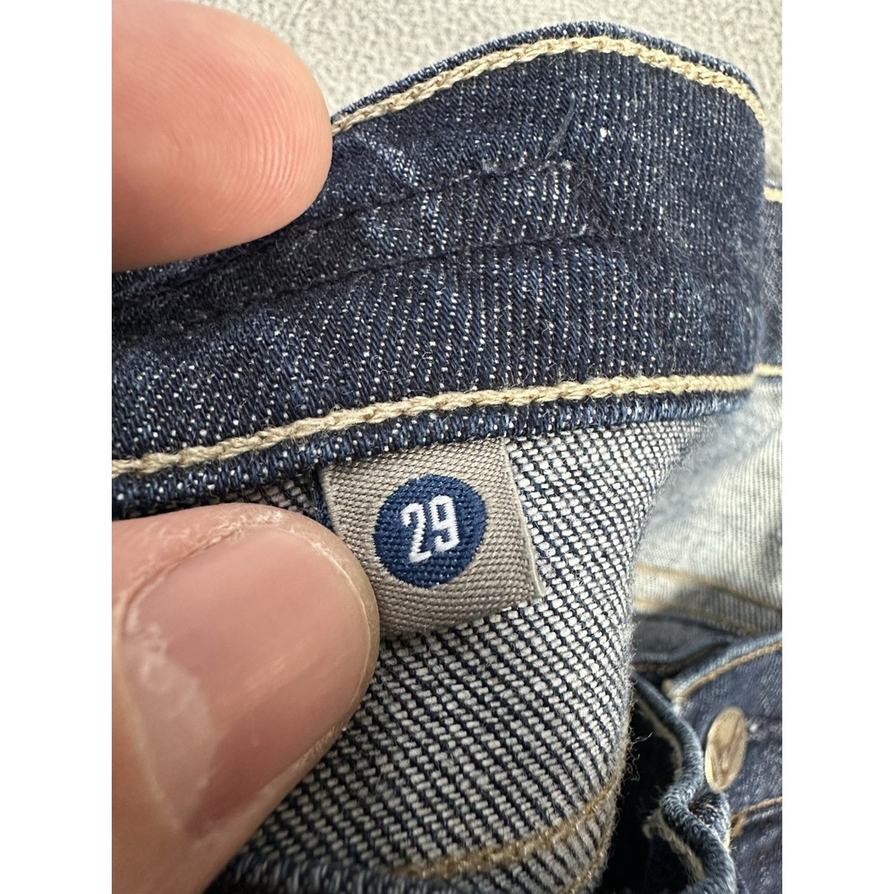 Citizens Of Humanity Jeans Womens 29 Blue Distressed Straight Leg Americana - Picture 9 of 10
